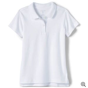 Land’s End 2 for $20 Girls Short Sleeve Polos